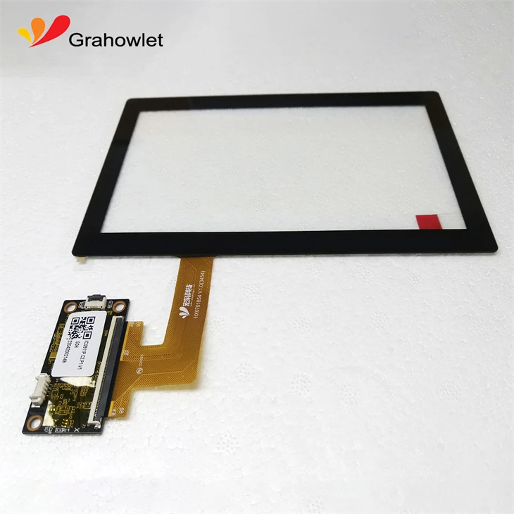 USB nəzarətçi lövhəsi ilə 7 düymlük pcap sensor ekranı